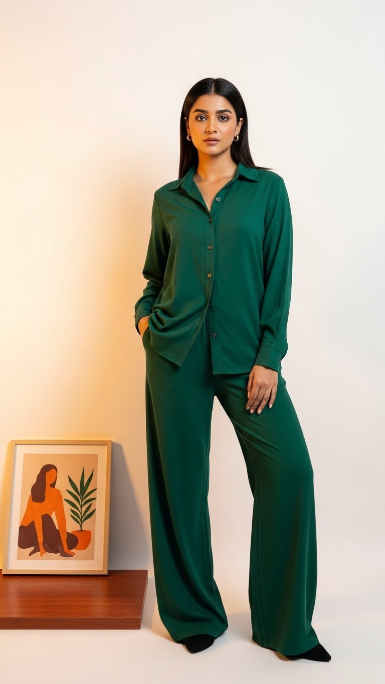 Emerald Green Co ord Set