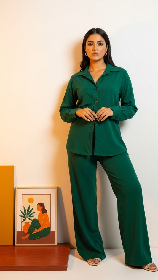 Emerald Green Co ord Set